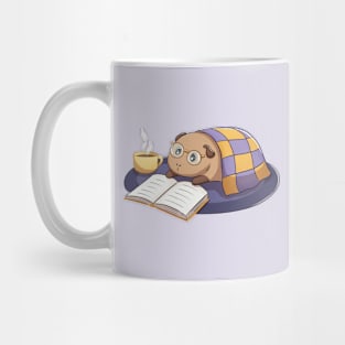 Guinea Pig Reading A Book Mug